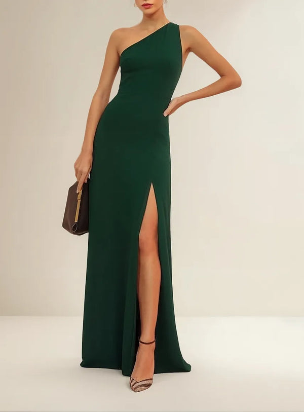 Elegant Women's Party Chic Dress with Fashion Slit
